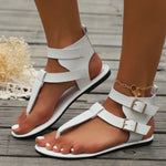 Load image into Gallery viewer, Avelyn Leather Sandals | Wrap Strap Design with Cushioned Sole
