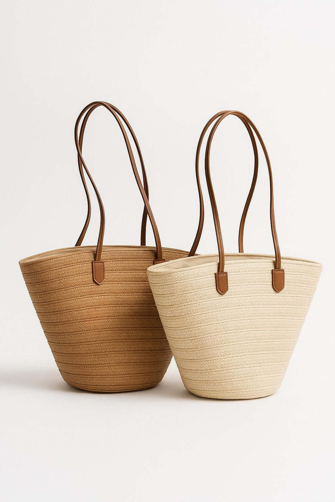 Straw Shopper Bag | Handwoven Summer Tote