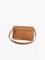 Load image into Gallery viewer, Métier Leather Shoulder Bag | Small Square Underarm, Cowhide, Zip Closure
