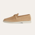 Load image into Gallery viewer, Suede Loafers | Hand-stitched | Lightweight Sole
