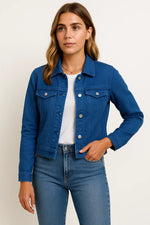 Load image into Gallery viewer, Fondamentale Denim Jacket | Classic Button-Down Design
