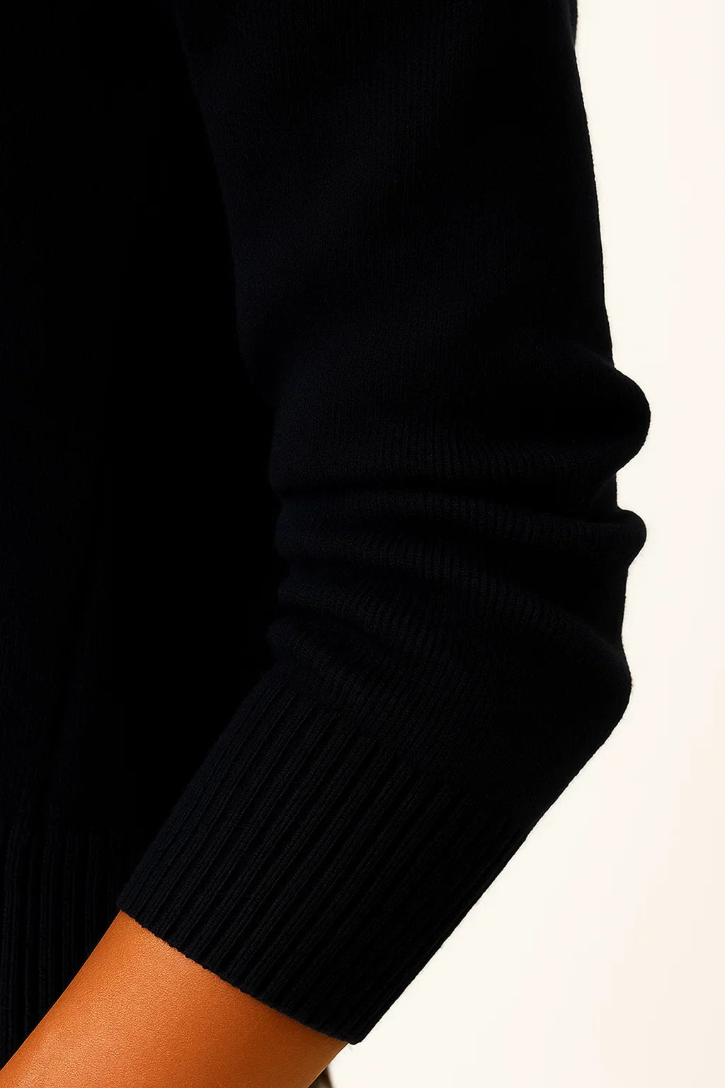 Cardigan en laine et coton pour femmes | Bouton perlé | Coupe régulière