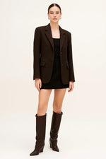 Load image into Gallery viewer, Fold-Over Knee Boots | Pointed Toe &amp; Hidden Wedge Heel
