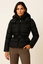 Load image into Gallery viewer, Fondamentale Belted Puffer Jacket | Water-Resistant | Winter Insulated
