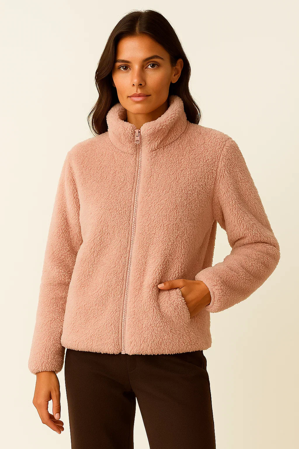 Veste Zip en Fleece | Polaire Douce | Coupe Regular