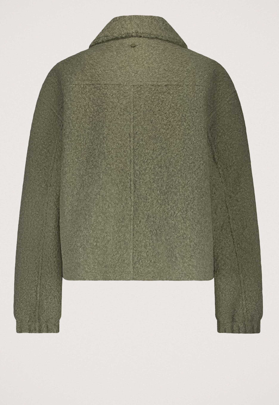 Veste Texturée Coupée | Zip Front | Poches Utilitaires | Style Urbain Moderne