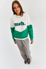 Load image into Gallery viewer, Fondamentale Graphic Sweatshirt | Contrast Panel | Relaxed Fit
