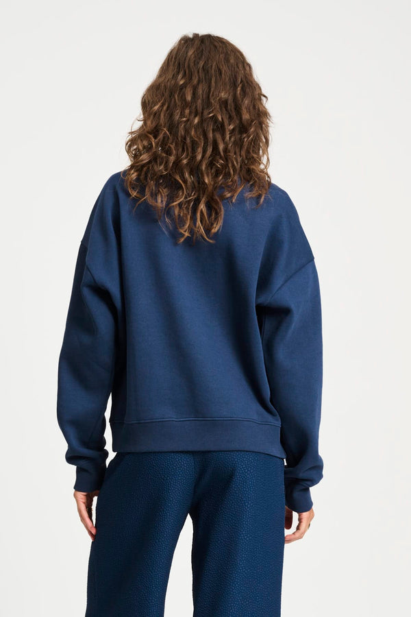 Fondamentale Cotton Sweatshirt | Bon Appétit Print | Relaxed Fit