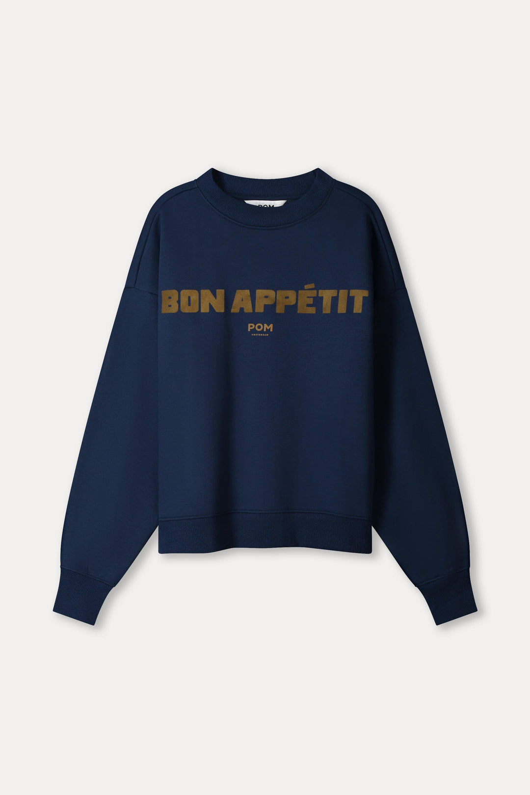 Fondamentale Cotton Sweatshirt | Bon Appétit Print | Relaxed Fit