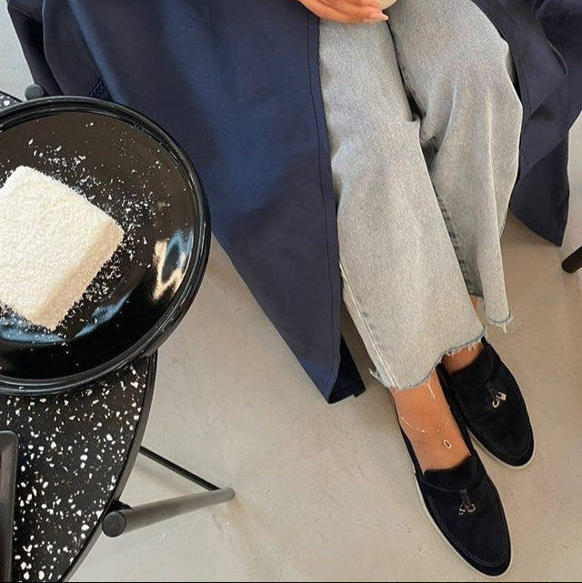 Suede Loafers | Hand-stitched | Lightweight Sole